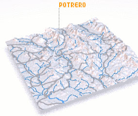 3d view of Potrero