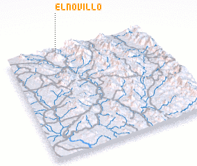 3d view of El Novillo