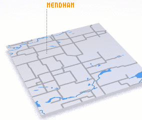 3d view of Mendham