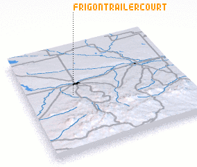 3d view of Frigon Trailer Court