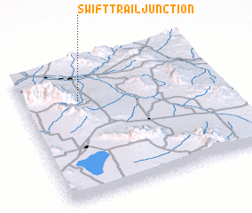 3d view of Swift Trail Junction