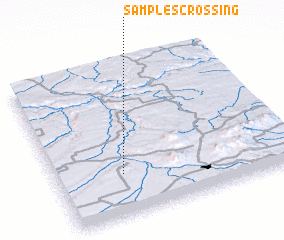 3d view of Samples Crossing