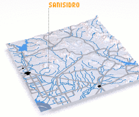 3d view of San Isidro