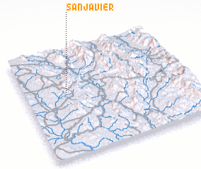 3d view of San Javier