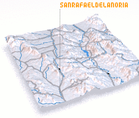 3d view of San Rafael de la Noria