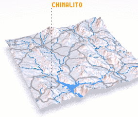 3d view of Chimalito