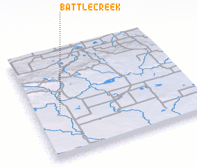 3d view of Battle Creek