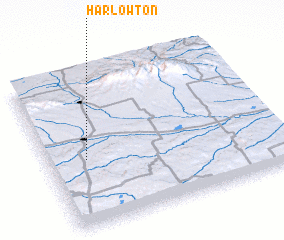 3d view of Harlowton