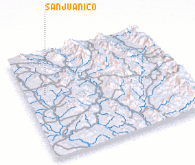 3d view of San Juanico