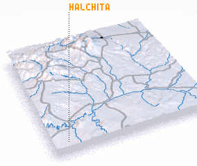 3d view of Halchita