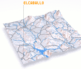 3d view of El Caballo