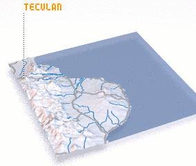 3d view of Teculán