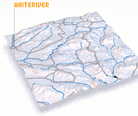 3d view of Whiteriver