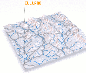 3d view of El Llano