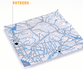 3d view of Potrero