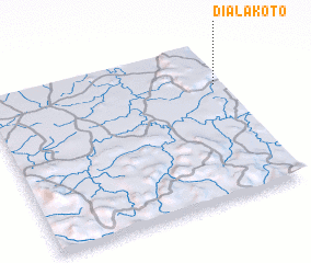 3d view of Dialakoto