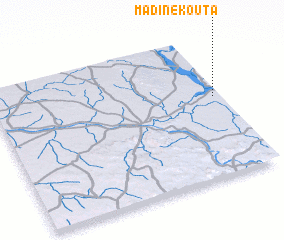 3d view of Madinékouta