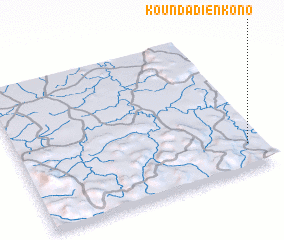 3d view of Kounda Dienkono