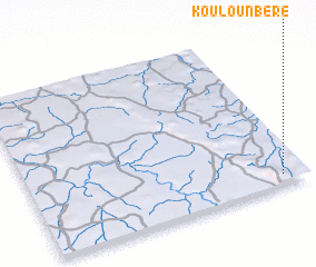 3d view of Koulounbéré