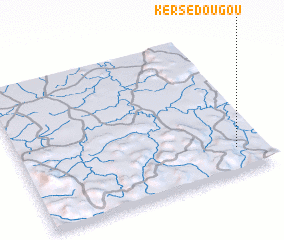 3d view of Kersédougou