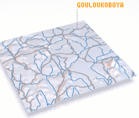 3d view of Gouloukoboya