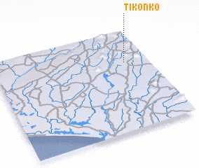3d view of Tikonko