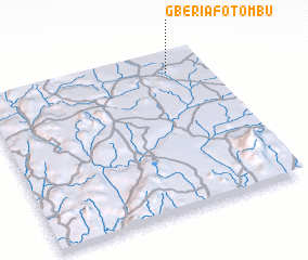 3d view of Gberia Fotombu