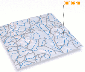 3d view of Bandama