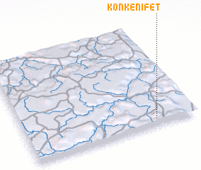 3d view of Konkenifet