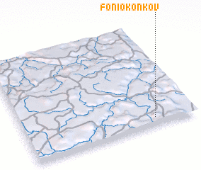 3d view of Fonio Konkov