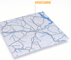 3d view of Koussané