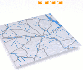 3d view of Balandougou