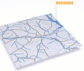 3d view of Modikané