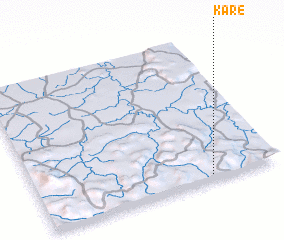 3d view of Karé