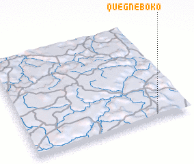 3d view of Quégneboko