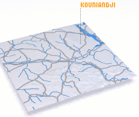 3d view of Kouniandji