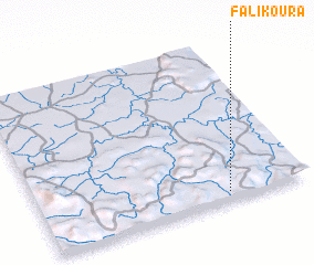 3d view of Falikoura