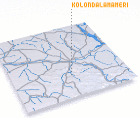 3d view of Kolondala Maméri