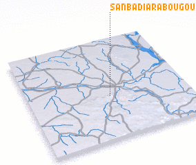 3d view of Sanbadiarabougou