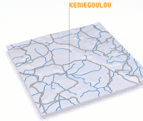 3d view of Kéniégoulou