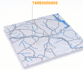 3d view of Tambounkané