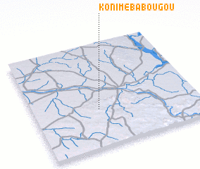 3d view of Konimébabougou