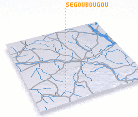 3d view of Ségoubougou