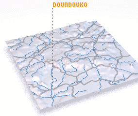 3d view of Doundouko