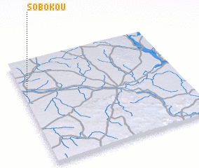 Sobokou (Mali) map - nona.net