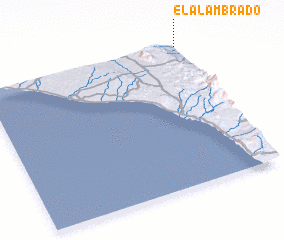 3d view of El Alambrado