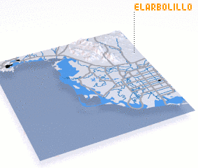 3d view of El Arbolillo