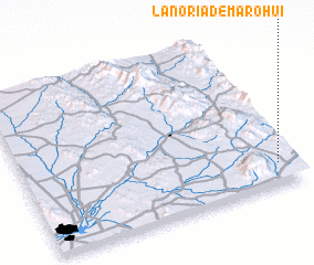 3d view of La Noria de Marohui