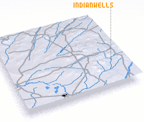 3d view of Indian Wells