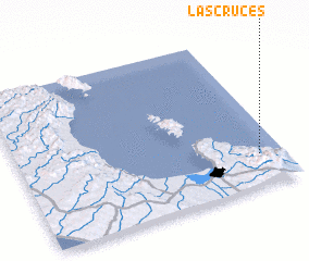 3d view of Las Cruces